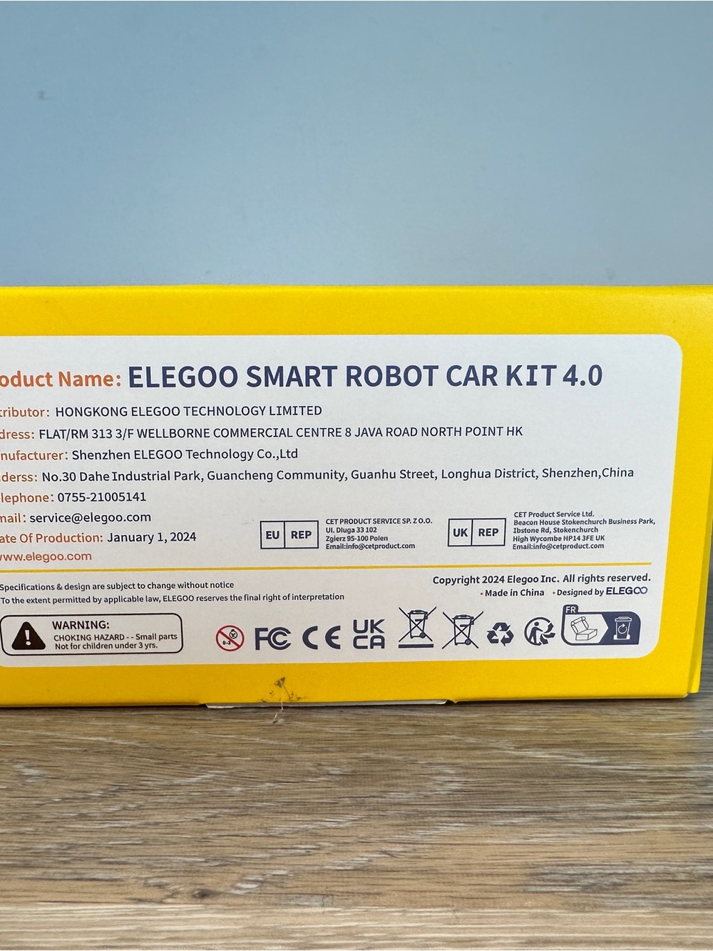 ELEGOO Smart Robot Car V4.0 with Camera Arduino Robotics Kit Open Box Complete - Picture 9 of 10